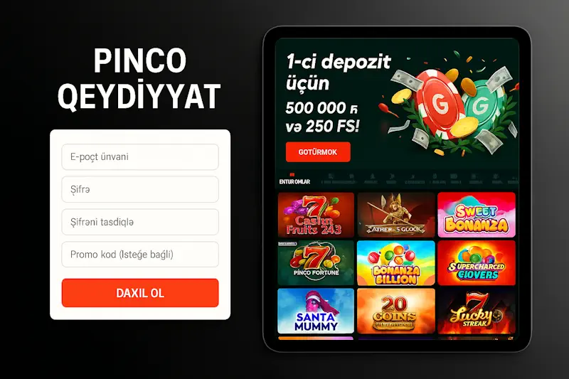 Pinco qeydiyyat